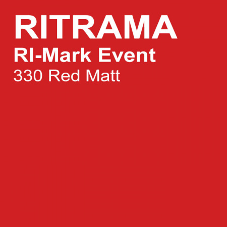 Цветная пленка Ri-Mark Event 330 Red Matt 1,22х50