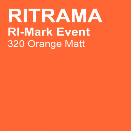 Цветная пленка Ri-Mark Event 320 Orange Matt 1,22х50м.
