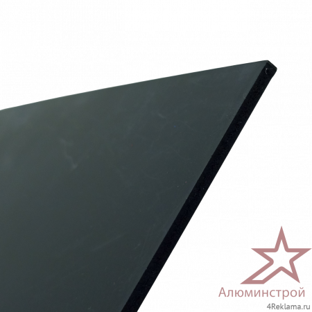 ПВХ Вспененный Черный AluFoam 3 мм, 1220 x 2440 мм