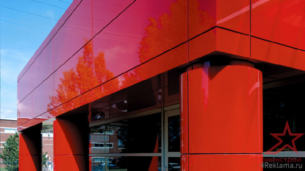 Алюминиевая композитная панель 3 мм (0.3) 1500х4000 серия Глянец в Санкт-Петербурге