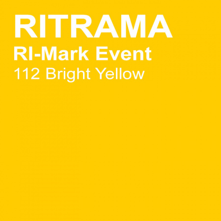 Цветная пленка Ri-Mark Event 112 Bright Yellow 1,22х50